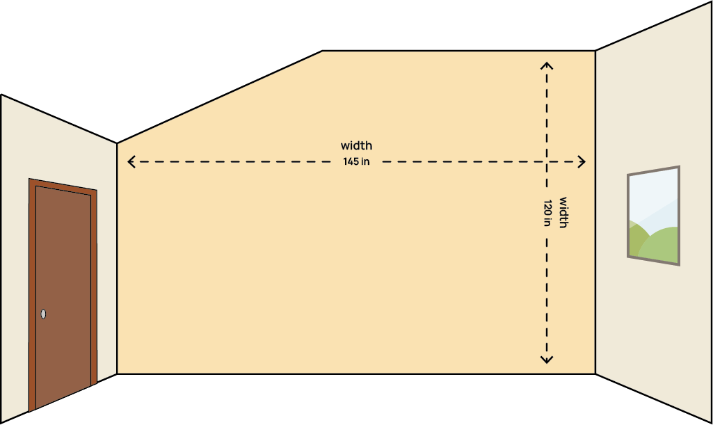 Single Sloped Wall