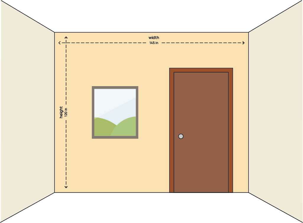 Wall with Door or Window
