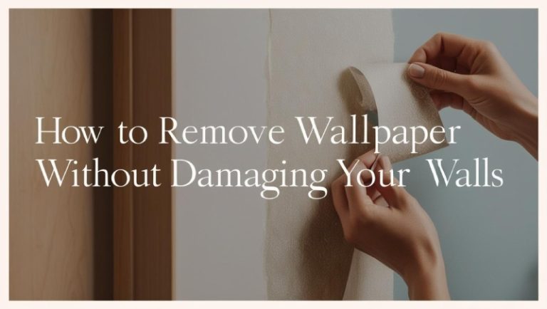 How to Remove Wallpaper Without Damaging Your Walls - Magicdecor