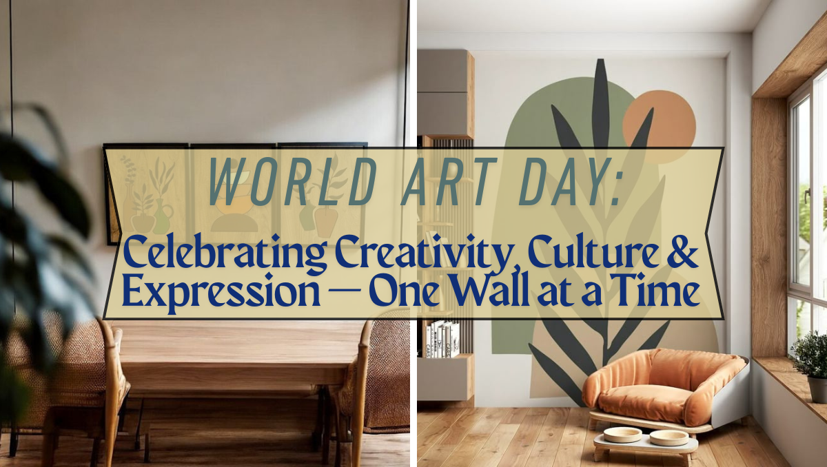 World Art Day Celebrating Creativity, Culture & Expression — One Wall at a Time