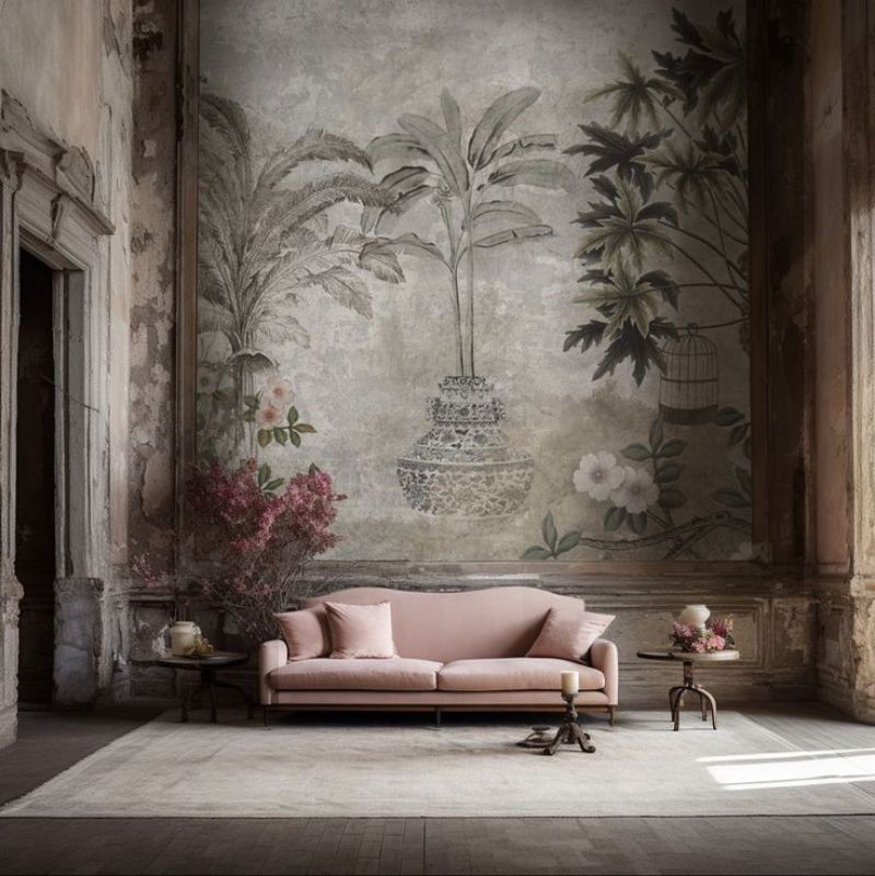 living room wallpaper