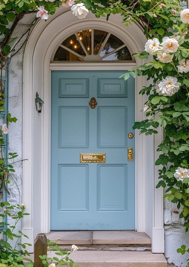 Bold and Beautiful Coloured Doors