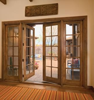 Contemporary Glass and Wood Fusion