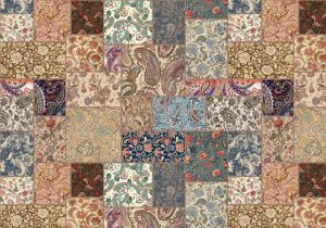 Artisan, Traditional Pattern Collage Wallpaper