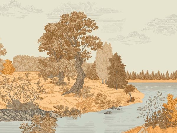 Ashvale, Timeless Canopy Wallpaper Mural