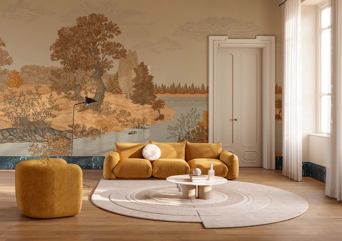 Ashvale, Timeless Canopy Wallpaper Mural