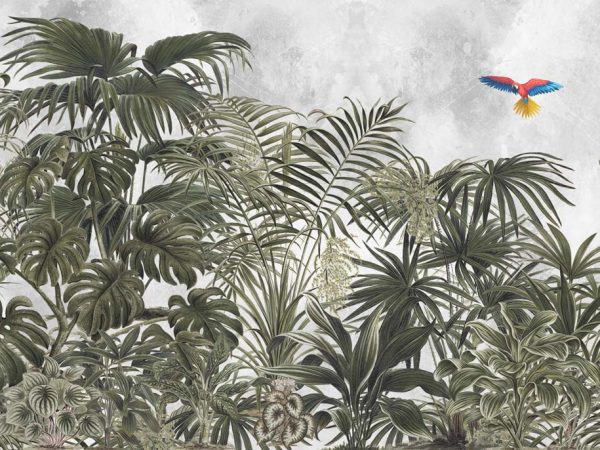 Botanical Escape Lush Wilderness Wallpaper Mural