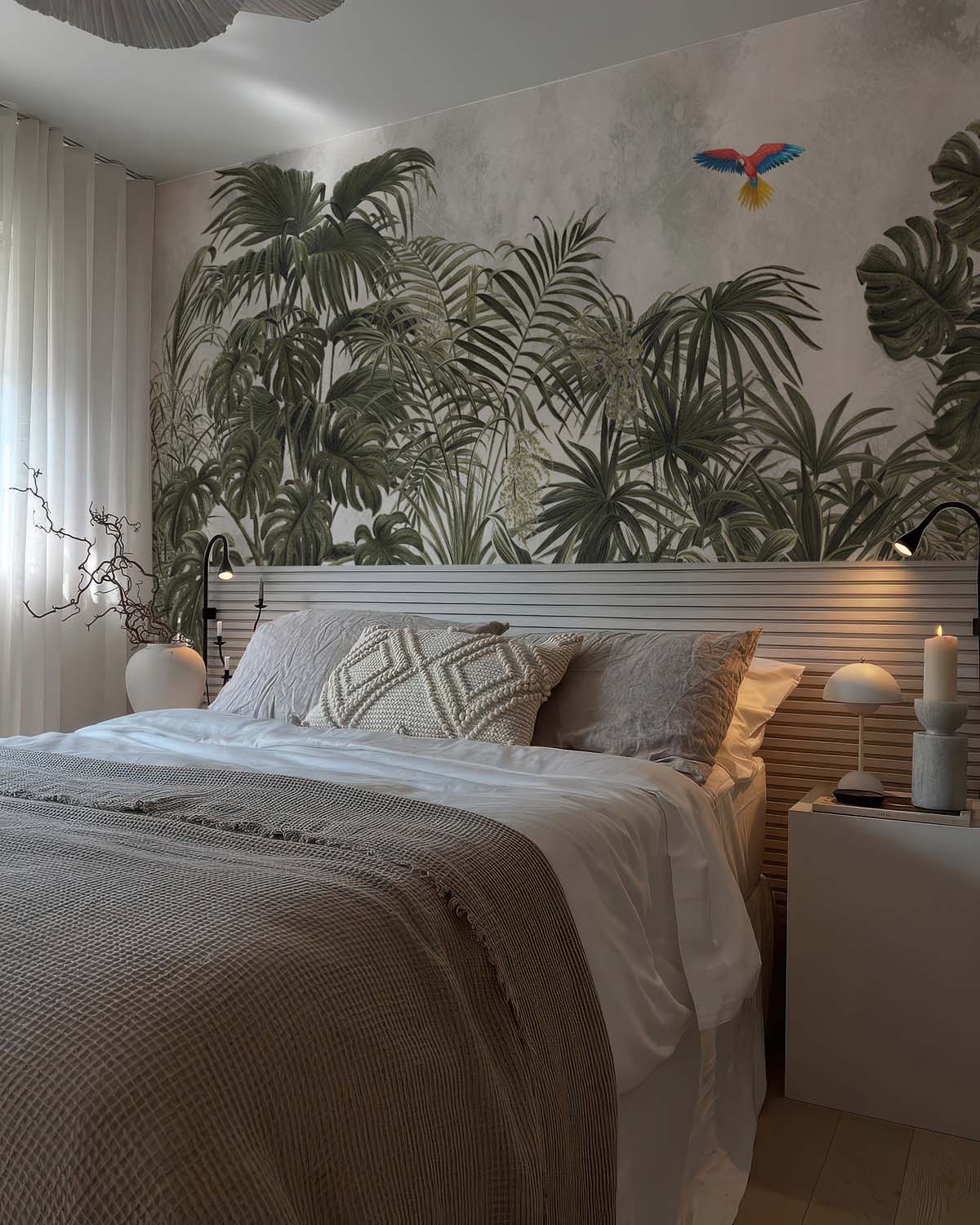 Botanical Escape Lush Wilderness Wallpaper Mural