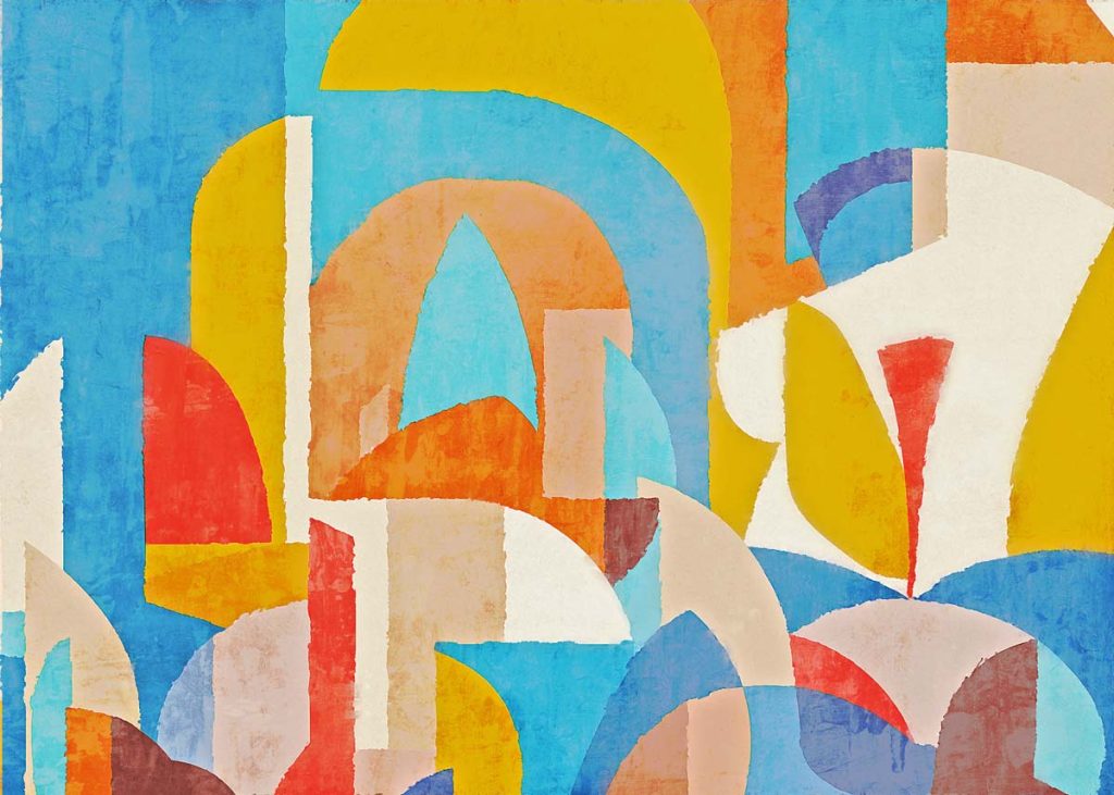 Cavara, Sunspill Geometry Wallpaper Mural
