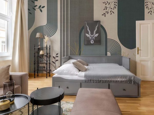 Contemporary Leafwork Wallpaper Mural