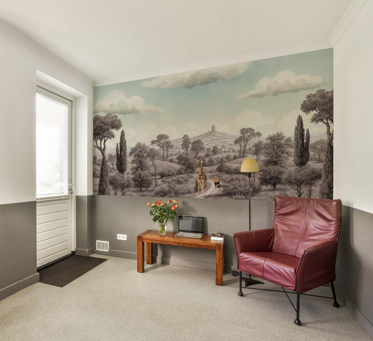 Dreamscape Safari Vintage Wallpaper Mural
