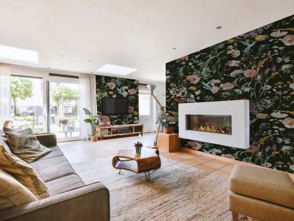 Dusky Blossoms, Echoes of a Woodland Dream Wallpaper Mural