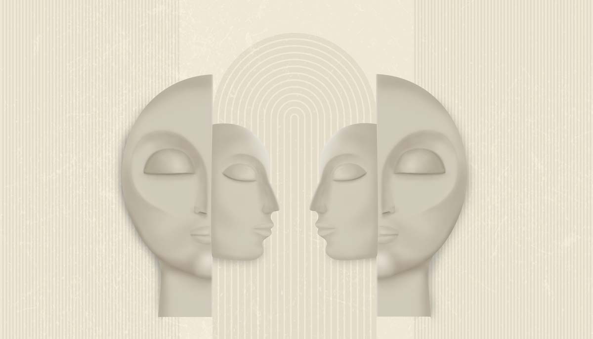 Echoes Within, Faces of the Unseen Wallpaper Mural