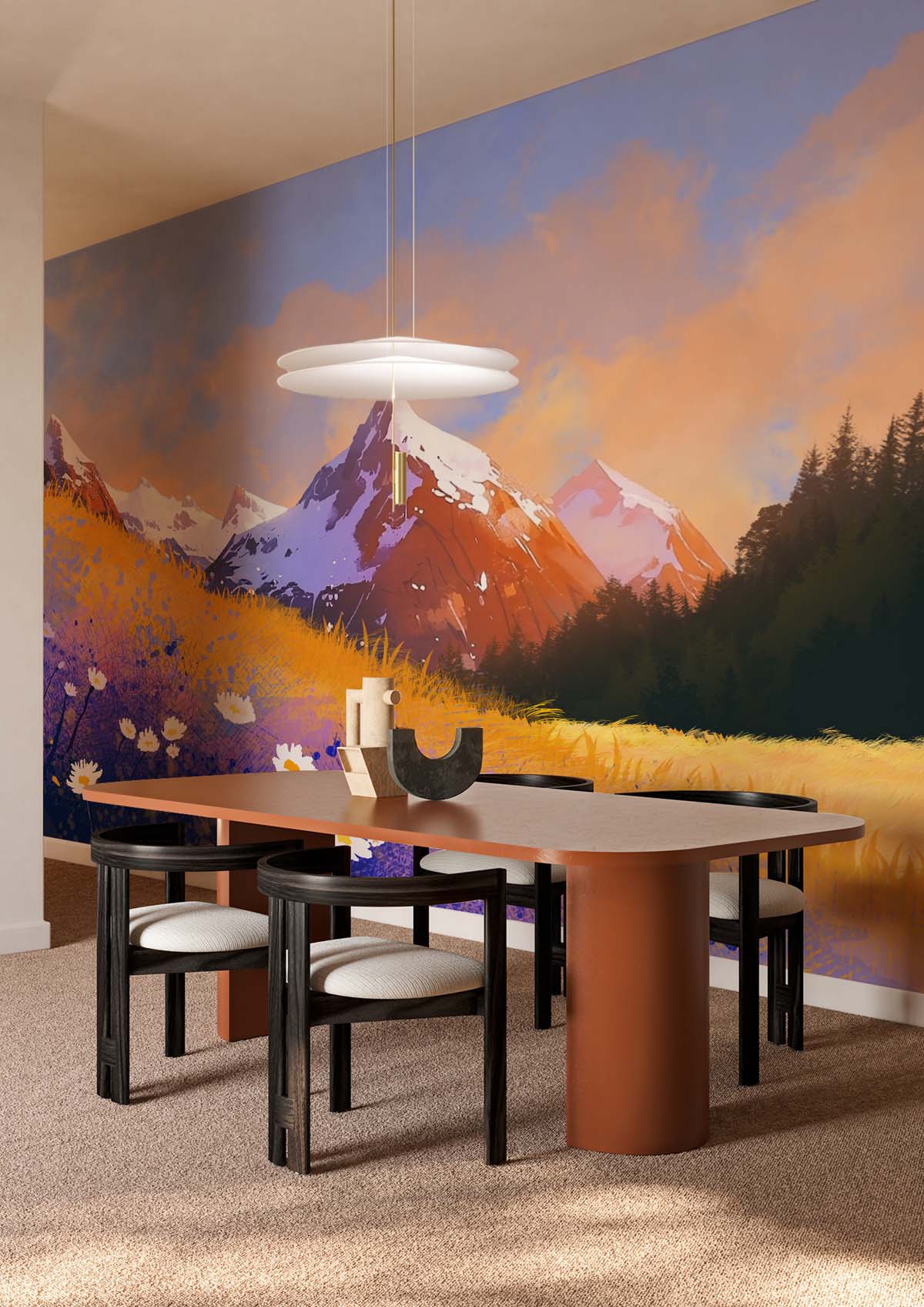 Everyn, Twilight Blossom Wallpaper Mural