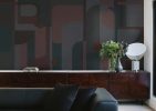 Fragmented Muse, Dreaming Shapes in a Quiet Cosmos Wallpaper Mural M