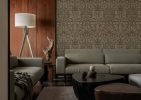 Golden Grove – Ornate Leaves in Antique Bloom Wallpaper
