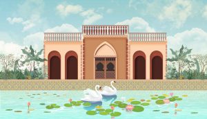 Hamsa, Regal Waterside Retreat Wallpaper Mural