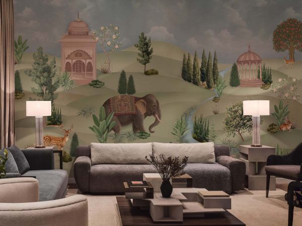 Heritage Meadow, Royal Jungle Wallpaper Mural