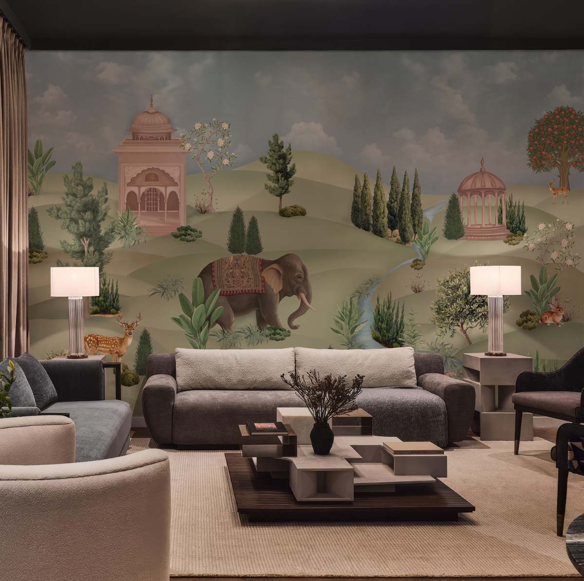 Heritage Meadow, Royal Jungle Wallpaper Mural