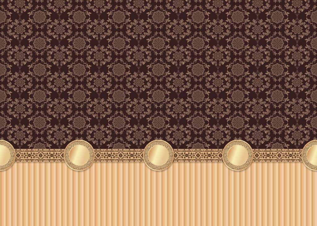 Heritage, Tan & Brown Classic Pattern Wallpaper