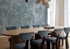 Hummingbird Haven, Beautiful Botanical Breeze Wallpaper Mural