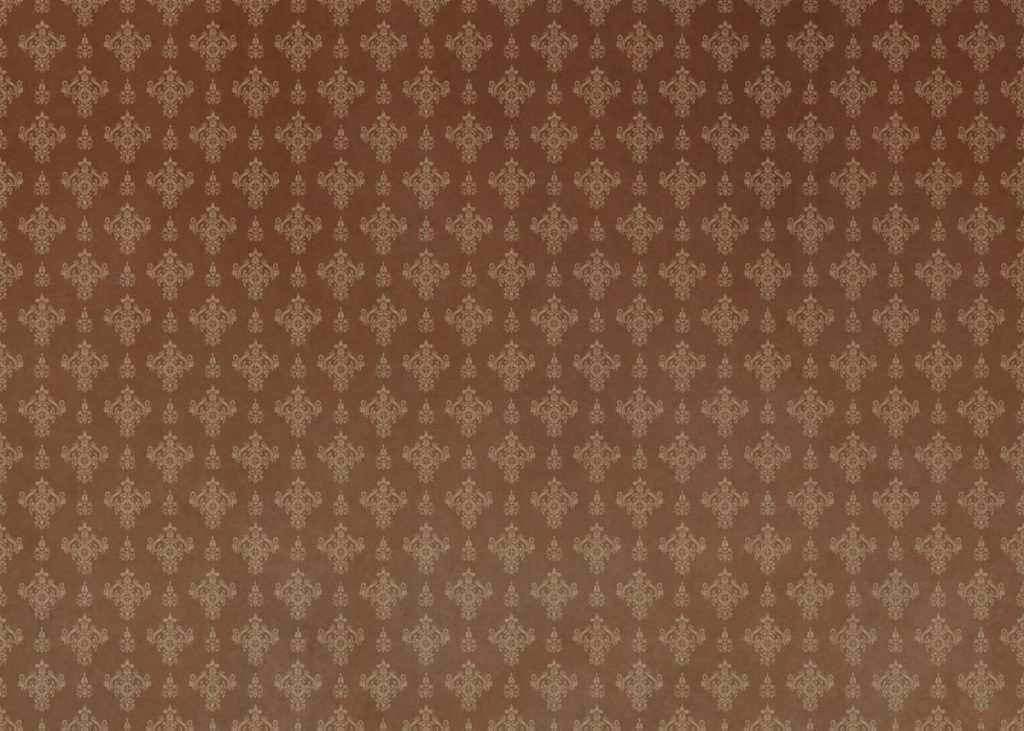 Imperial Rustica, Vintage Damask Elegance in Warm Bronze Tones Wallpaper Mural