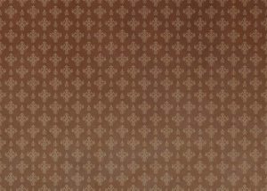 Imperial Rustica, Vintage Damask Elegance in Warm Bronze Tones Wallpaper Mural