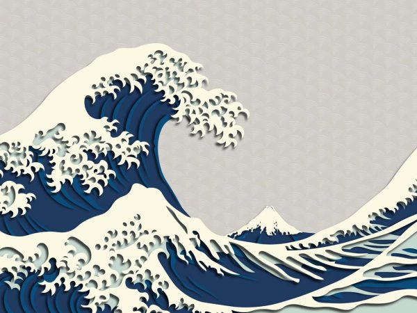 Kazamara, Surge of Serenity Wallpaper Mural