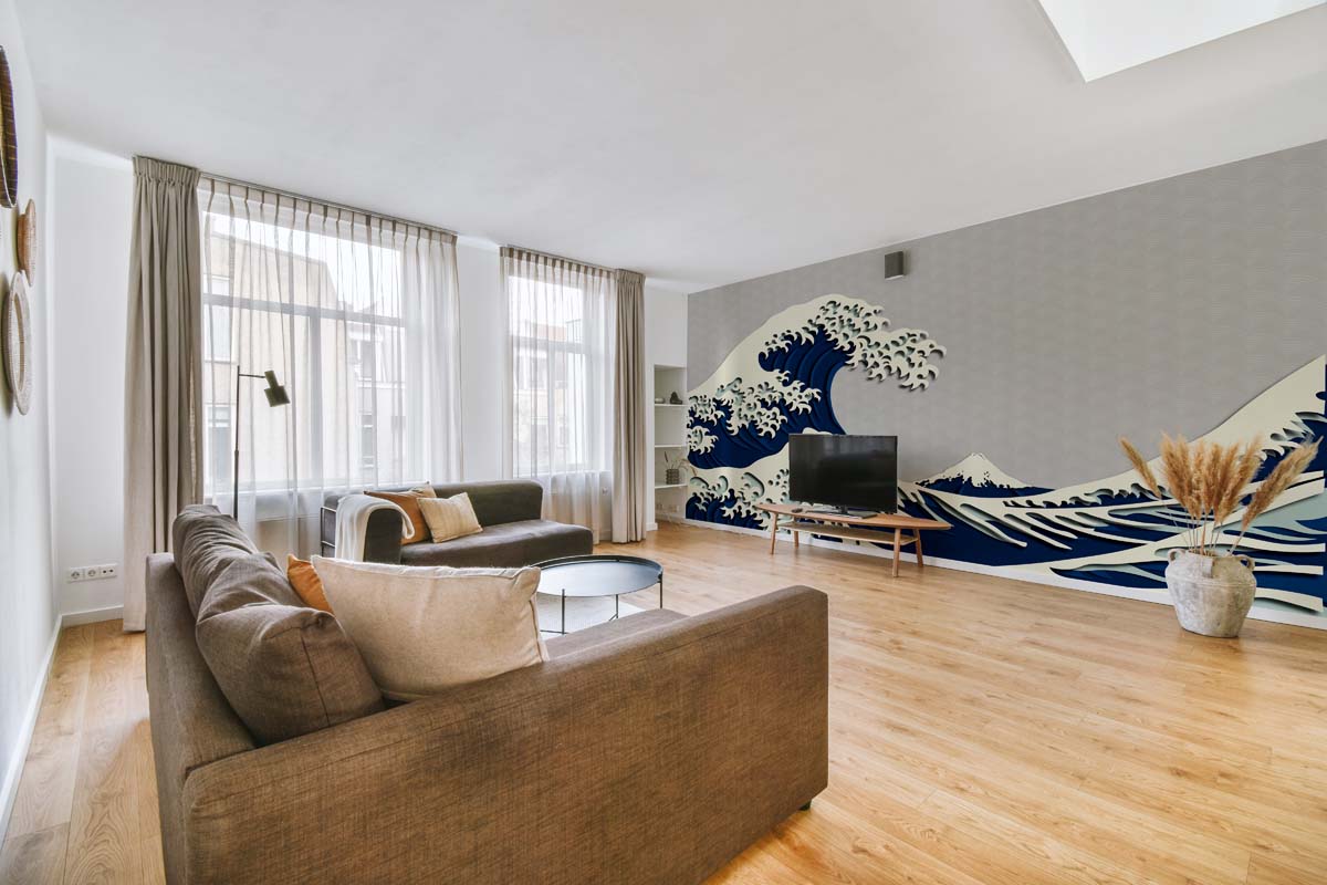 Kazamara, Surge of Serenity Wallpaper Mural