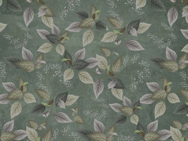 Leaf Tapestry, Botanical Harmony Mural