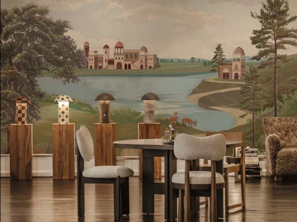 Lumara, Elegant Romantic Landscape Wallpaper Mural