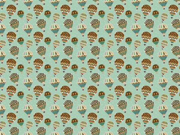 Lunabelle, Vintage Voyage Wallpaper