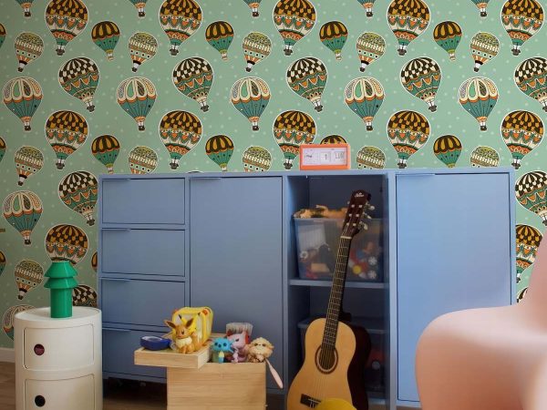 Lunabelle, Vintage Voyage Wallpaper