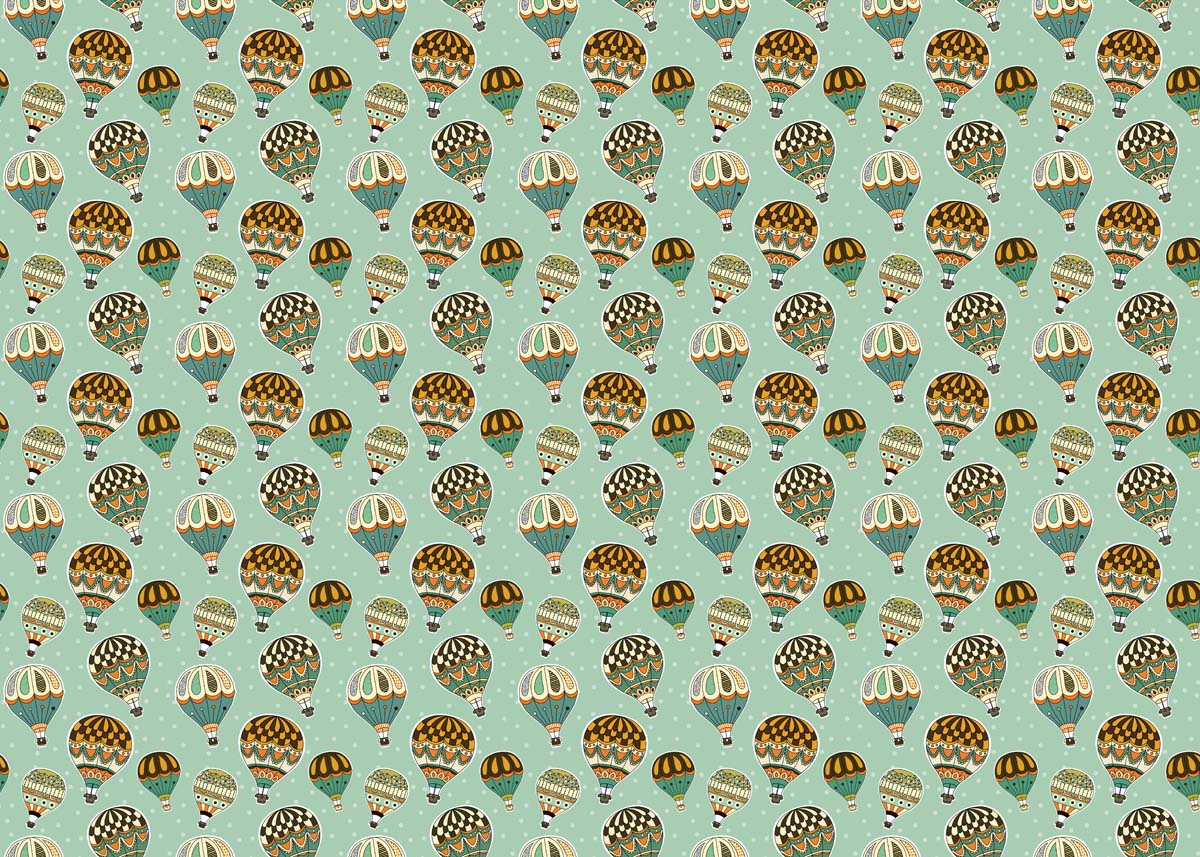 Lunabelle, Vintage Voyage Wallpaper