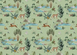 Nivara, Dance of the Springs Wallpaper Mural