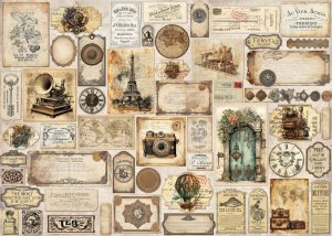 Old World, Nostalgic Journey Wallpaper Mural