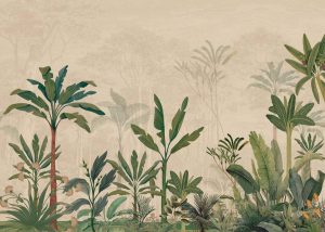 Oraya, Tropical Green Horizon Wallpaper Mural