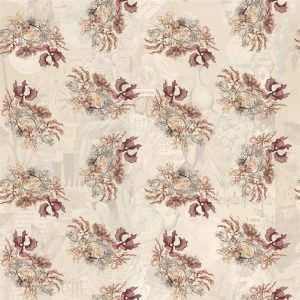 Poetry, Classic Floral Bouquet Pattern Wallpaper