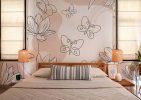 Roselune, Soft Fluttering Bloom Wallpaper Mural