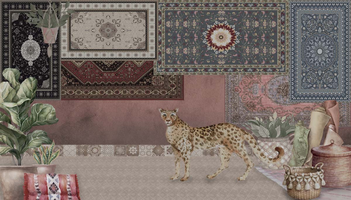 Sahara Souk, Rug Tales and Wild Trails Wallpaper Mural