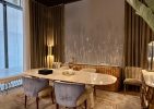 Sepia Bloom, Stillness in the Wild Grasses Wallpaper Mural