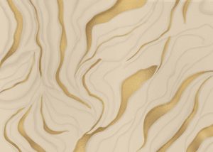 Silken Dune, Gold-Embellished Wallpaper Mural