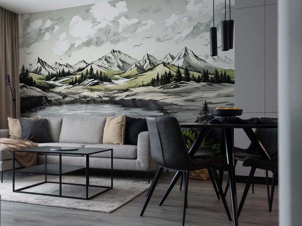 Solmera, Valley of Silence Wallpaper Mural