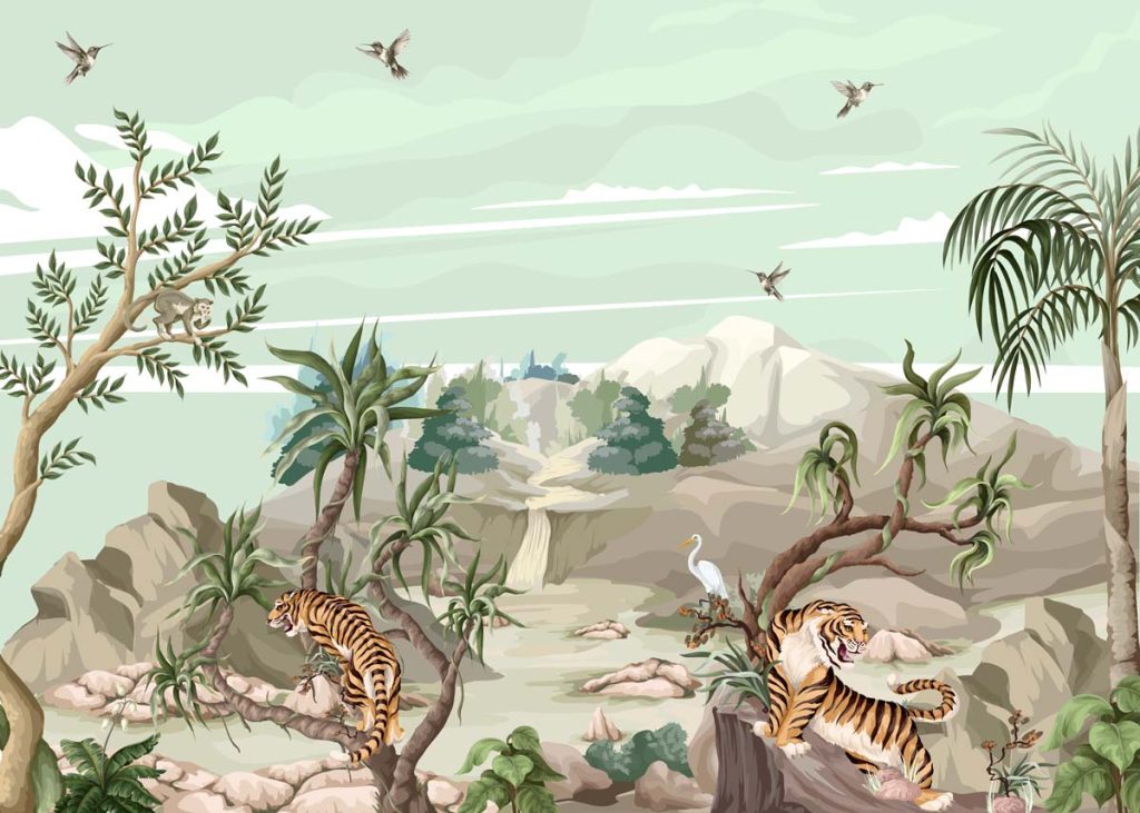 Tarunara, Guardians of the Wild Wallpaper Mural