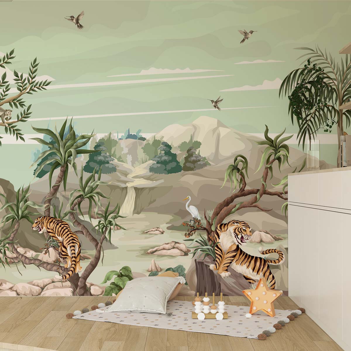 Tarunara, Guardians of the Wild Wallpaper Mural