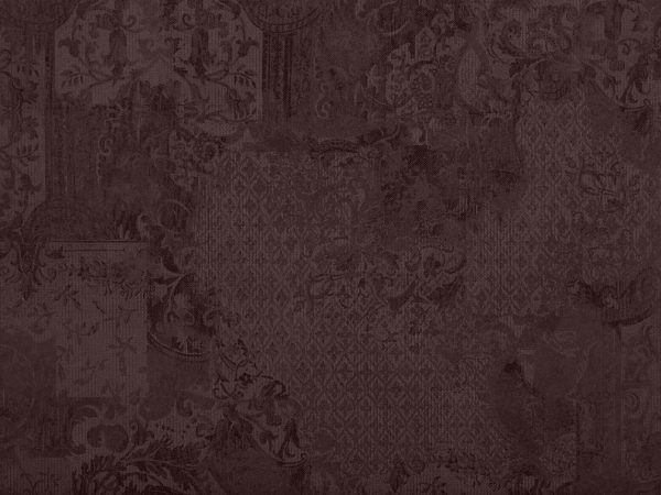 Velvetia, Victorian Wine Floral Wallpaper Mural