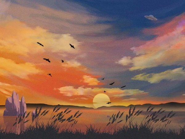 Viremoor, Last Light Wallpaper Mural