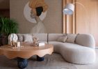 Zara, Terracotta Portrait Elegance Wallpaper Mural