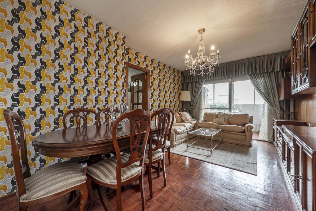 Zentrix, Modern Geometry Meets Golden Energy Wallpaper