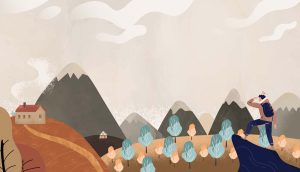 Explorer, Spirit of Adventure in the Wilderness Mural
